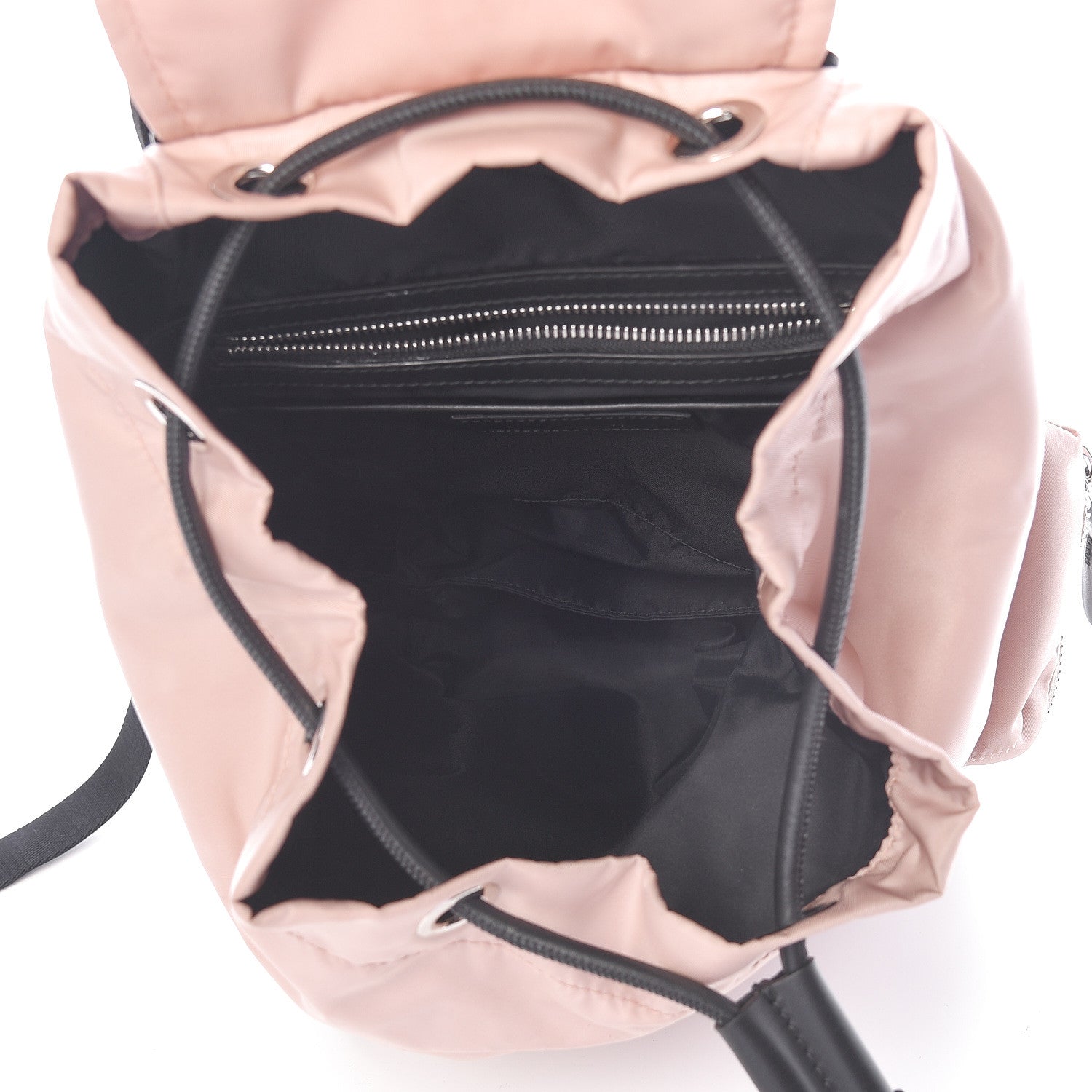 Burberry Nylon Logo Print Medium Rucksack Backpack Rose Beige 5 of 10