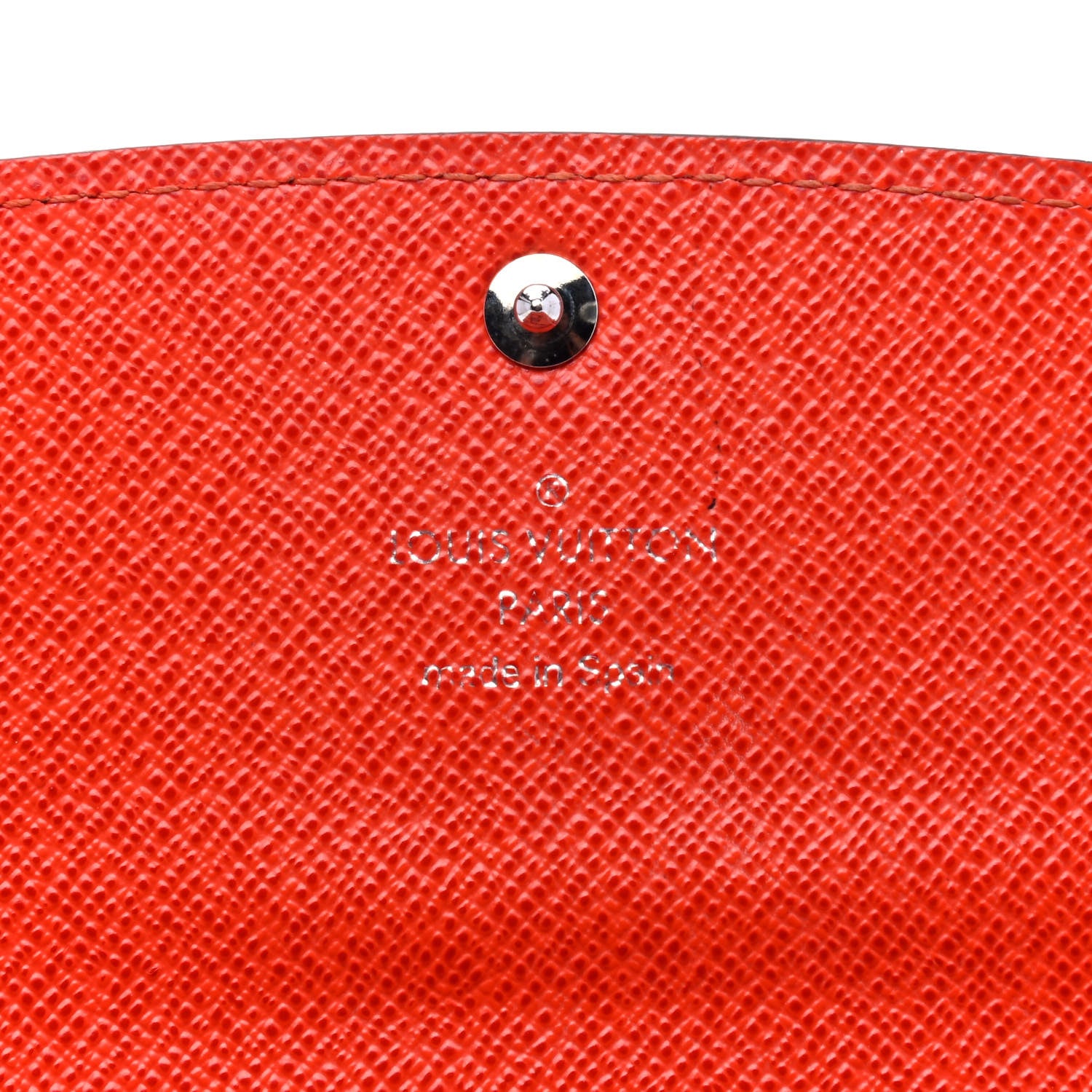 Louis Vuitton Epi Emilie Wallet Coquelicot 5 of 5