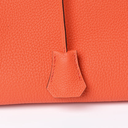 Hermes Togo Birkin 35 Orange Poppy 27 of 38