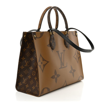 Louis Vuitton Reverse Monogram Giant Onthego MM 3 of 9