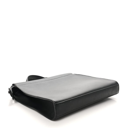 Fendi Vitello Grace Opaco Metal Monster Eyes Large Peekaboo Iconic Fit Satchel Black 4 of 10