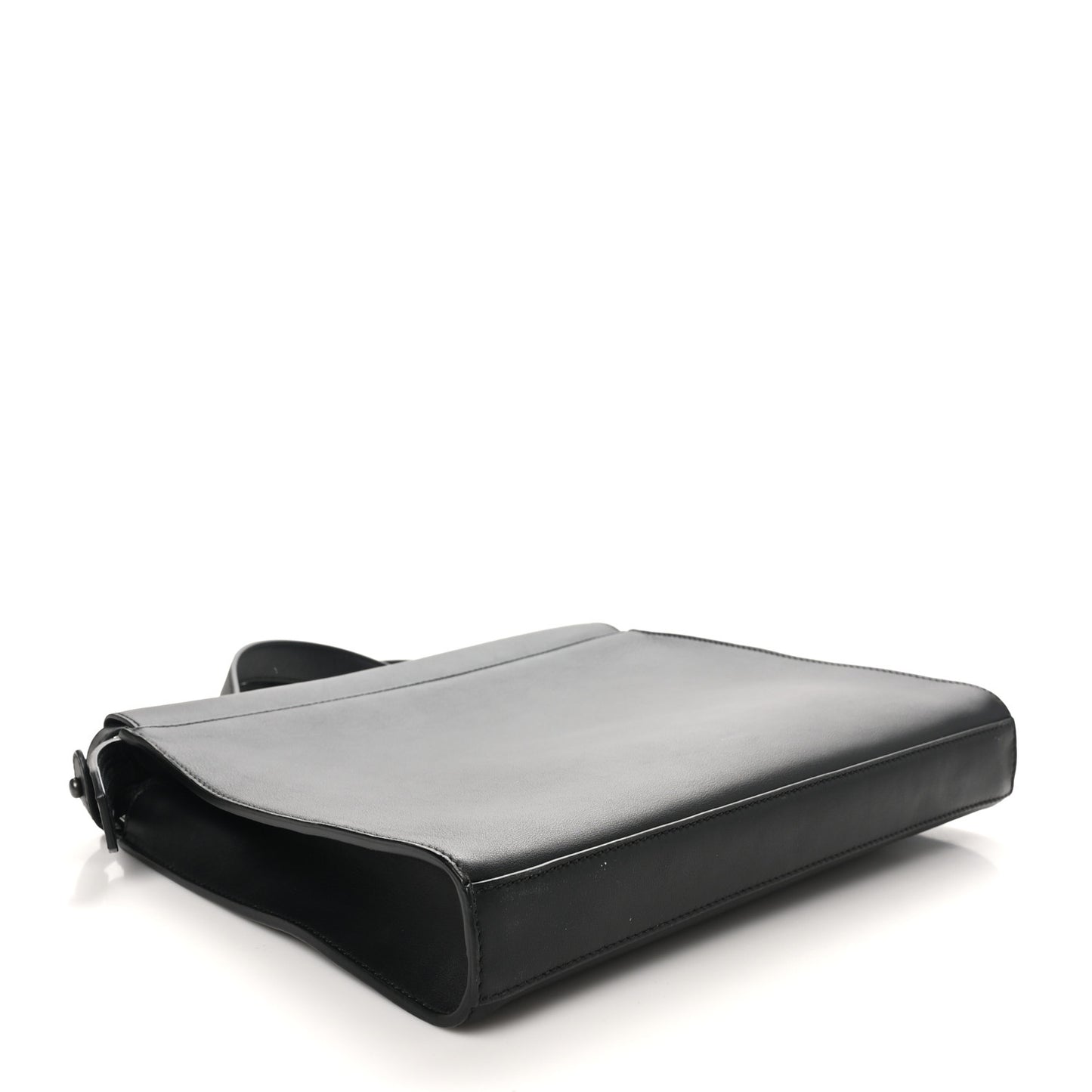 Vitello Grace Opaco Metal Monster Eyes Large Peekaboo Iconic Fit Satchel Black