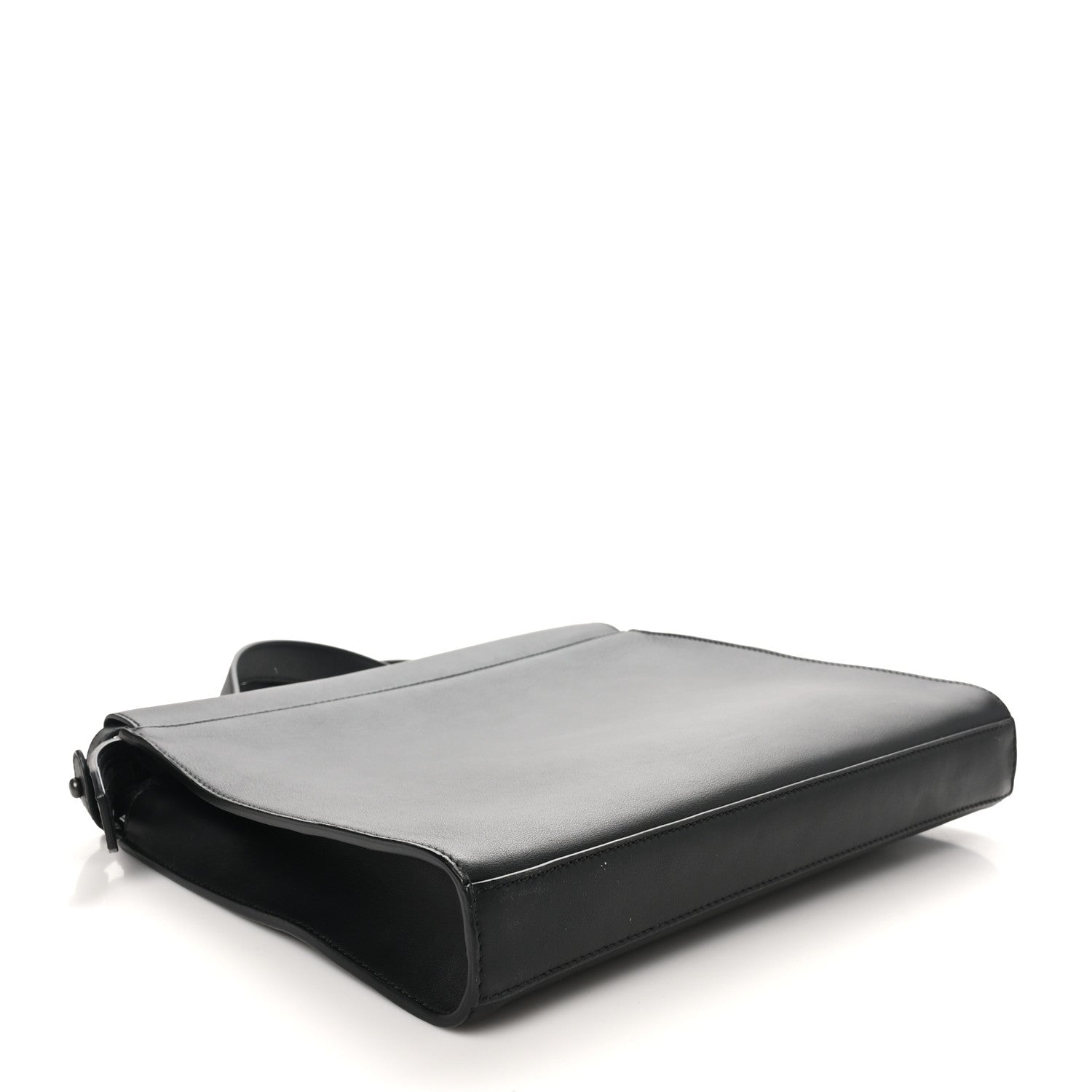 Fendi Vitello Grace Opaco Metal Monster Eyes Large Peekaboo Iconic Fit Satchel Black 4 of 10