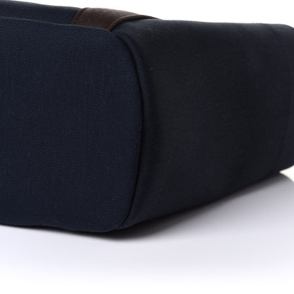 Hermes Toile Sac De Pansage Groom Bleu Navy Feu 10 of 11
