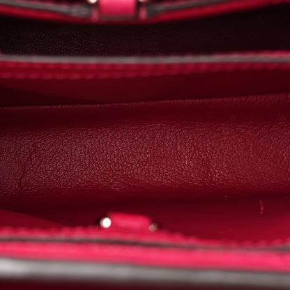 Louis Vuitton Ostrich Capucines BB Berry 5 of 14