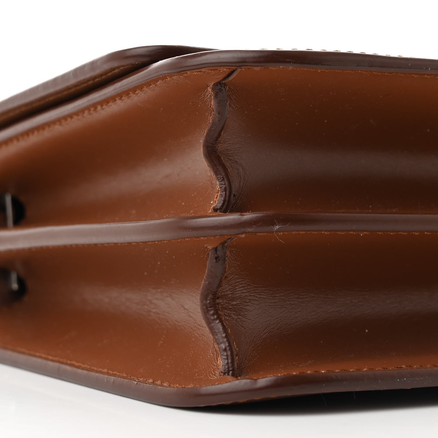 Burberry Calfskin Small TB Bag Malt Brown 8 of 10