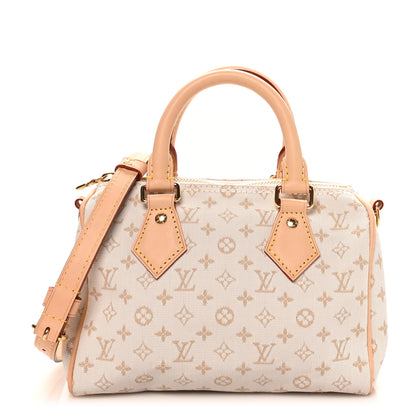 Louis Vuitton Jacquard Speedy Bandouliere 20 Mastic Cream 1 of 9