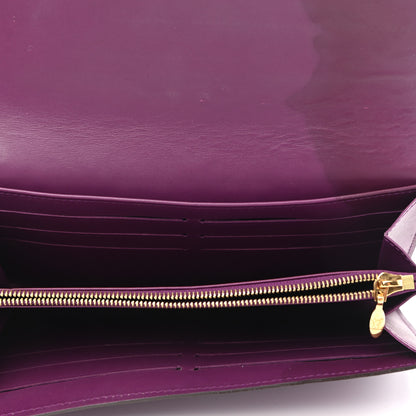 Louis Vuitton Vernis Sarah Wallet NM Amethyste 5 of 12