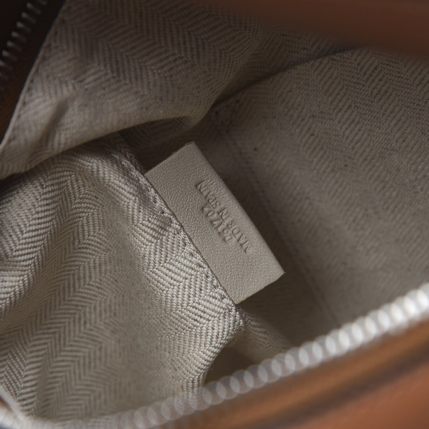 Calfskin Small Puzzle Bag Tan