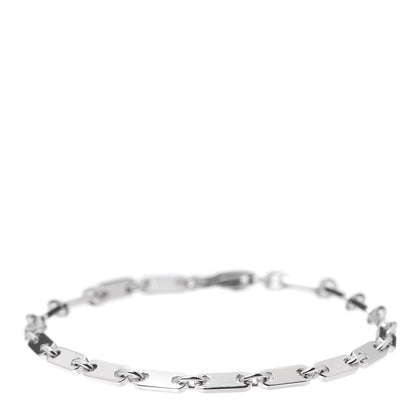 Cartier 18K White Gold 3.5mm Fidelity Link Bracelet 1 of 6