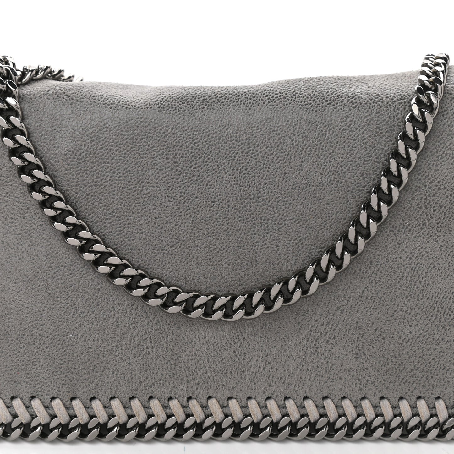 Shaggy Deer Falabella Crossbody Bag Light Grey