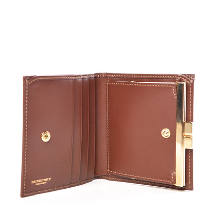 Burberry Haymarket Check French Wallet Brown 5 of 8