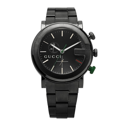 Gucci PVD Stainless Steel 44mm 101M G-Chrono Quartz Watch Black 1 of 4