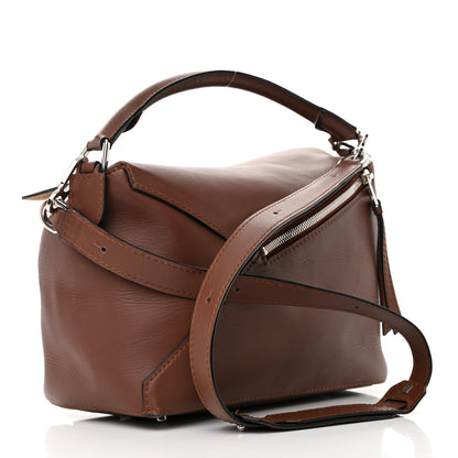Loewe Calfskin Large Puzzle Edge Bag Brown 3 of 19