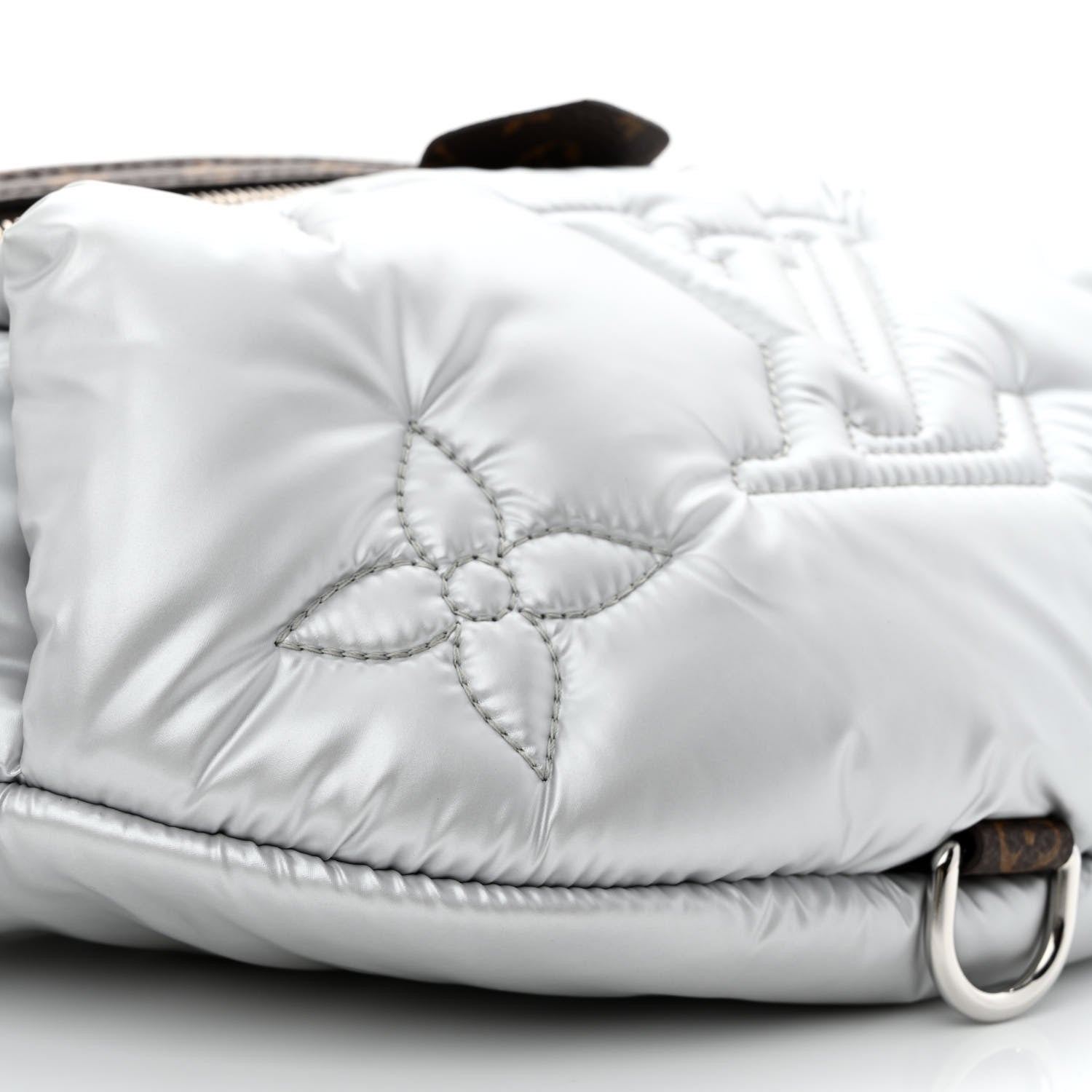 Louis Vuitton Econyl Monogram Pillow BumBag Silver 8 of 9