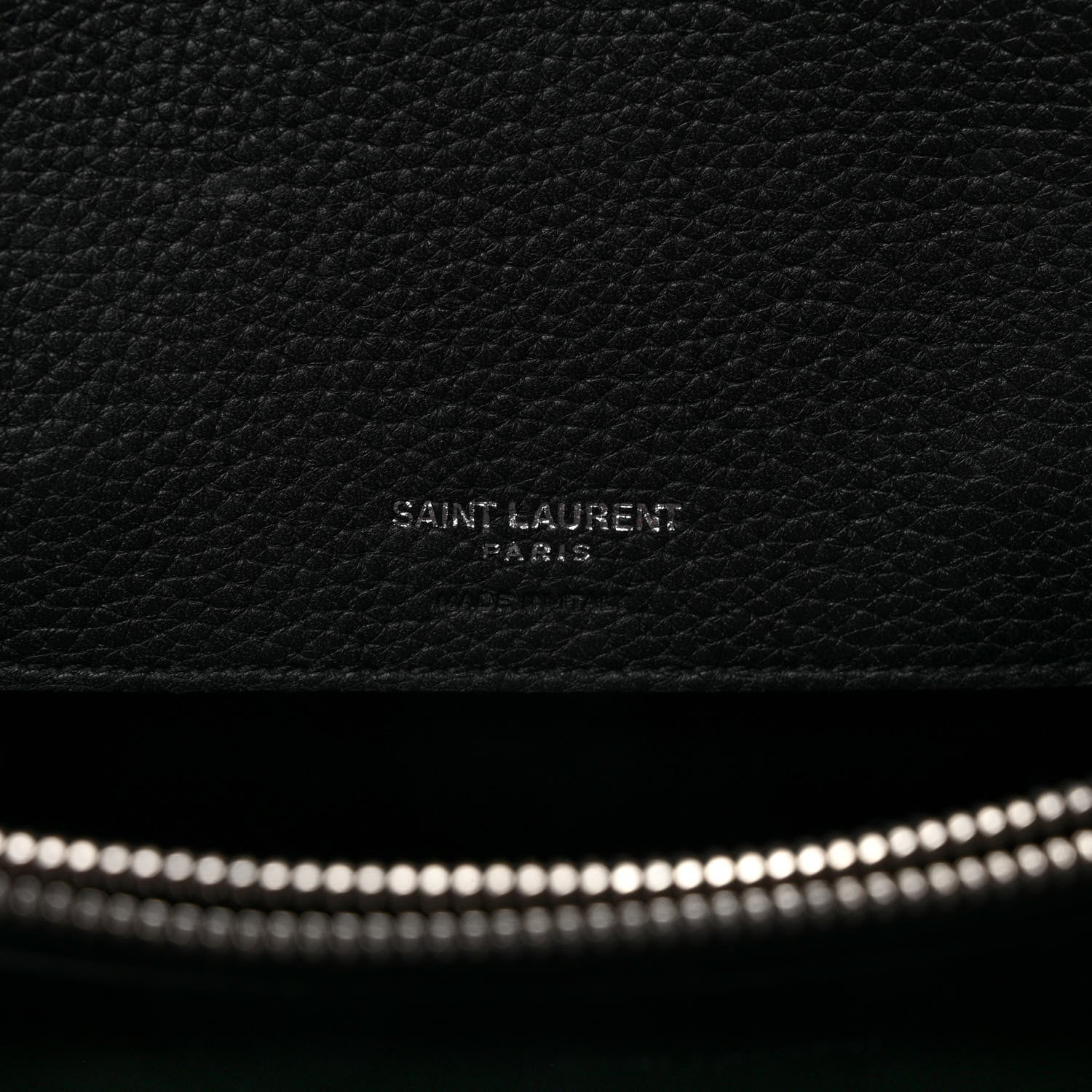 Saint Laurent Grained Calfskin Small Supple Sac De Jour Black 6 of 8