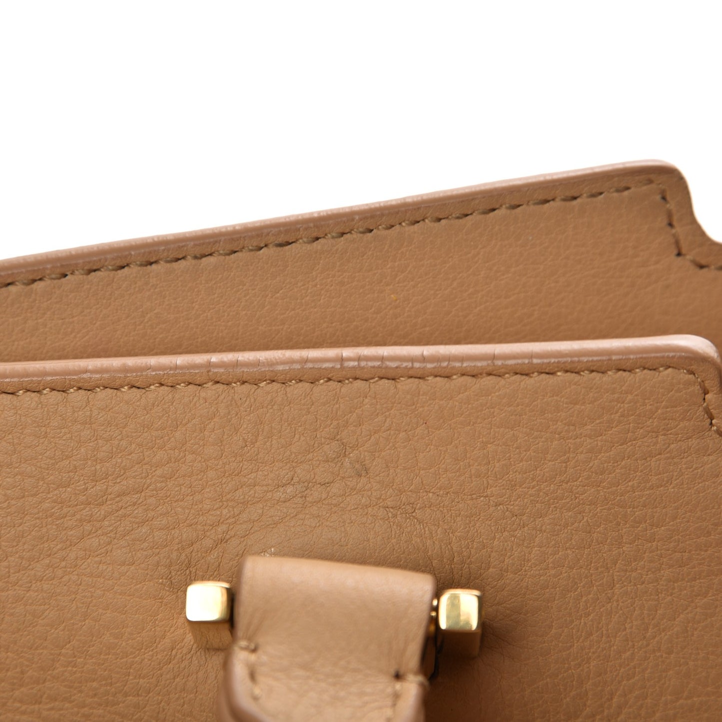 Calfskin Medium Classic Y Cabas Light Beige