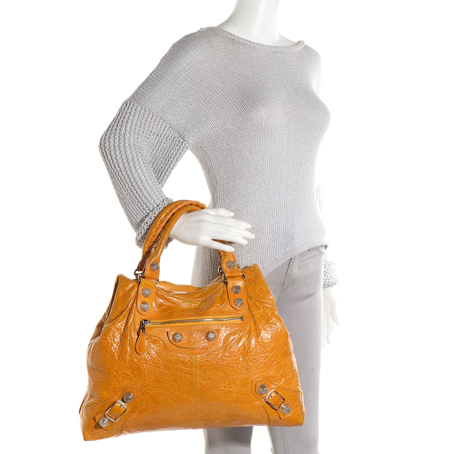Agneau Giant 21 Silver Hardware Brief Marigold