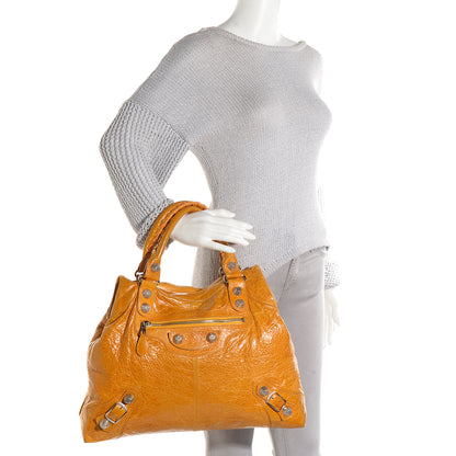 Balenciaga Agneau Giant 21 Silver Hardware Brief Marigold 2 of 11