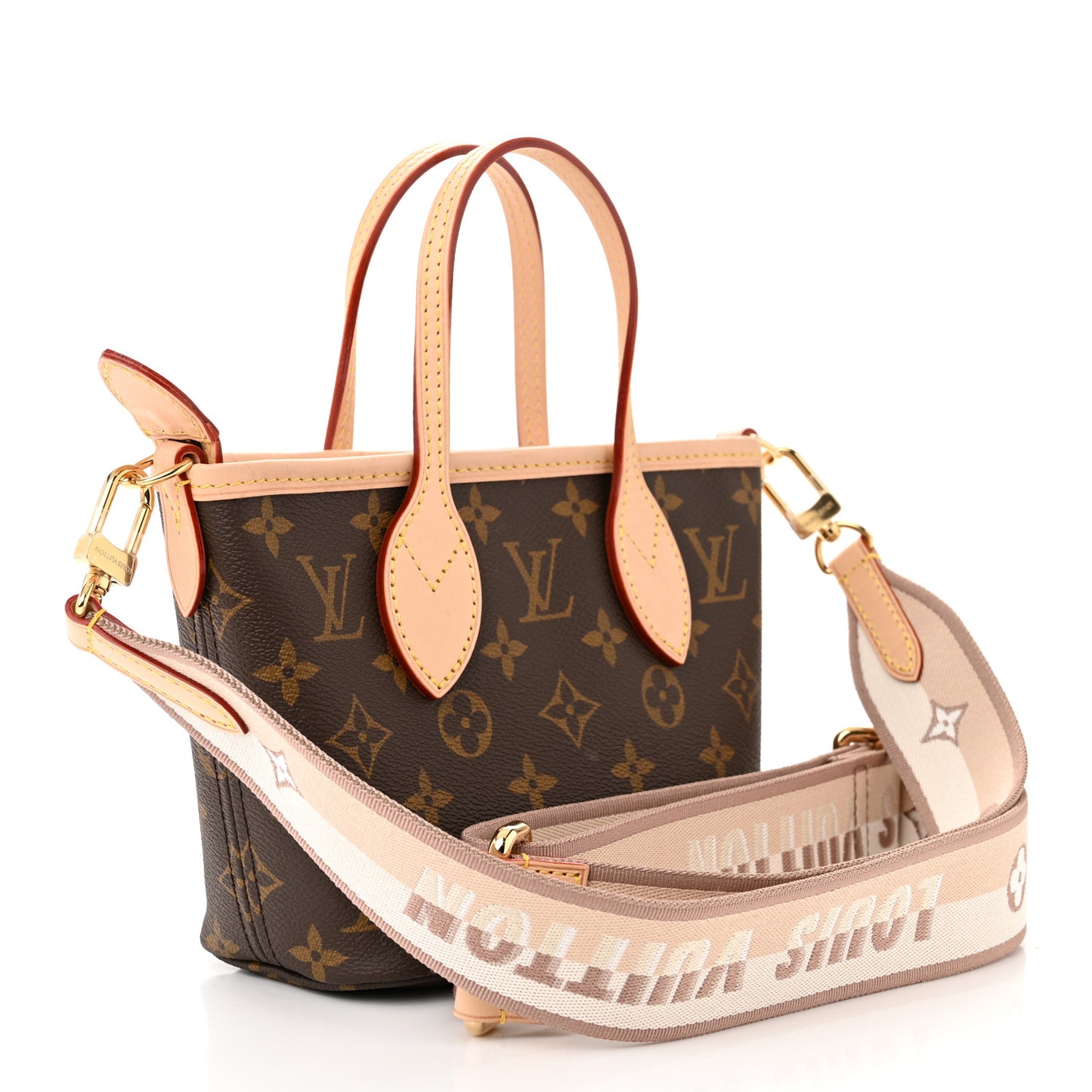 Monogram Neverfull BB Beige