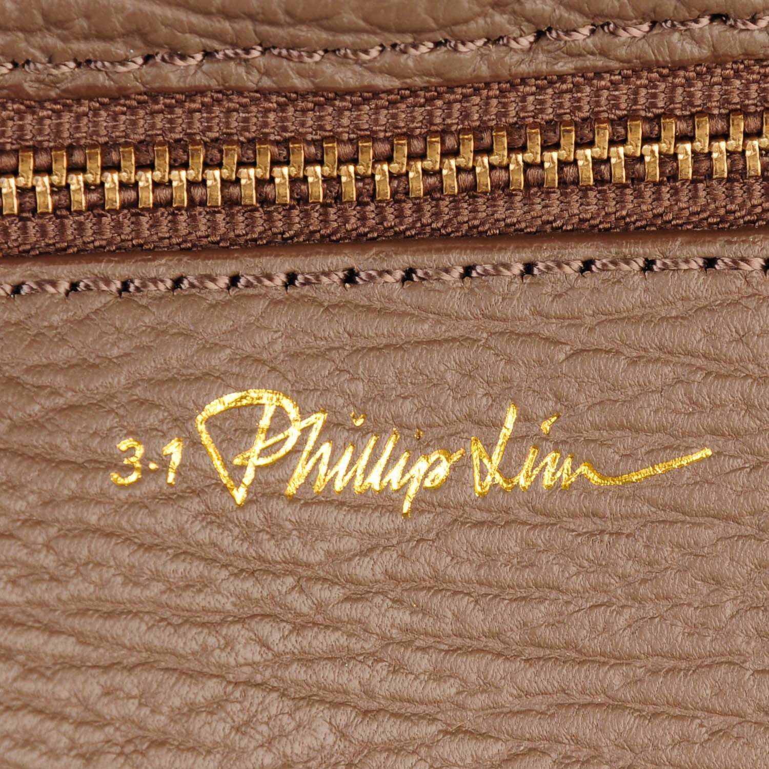 3.1 Phillip Lim 3.1 Textured Calfskin Medium Pashli Satchel Taupe 6 of 8
