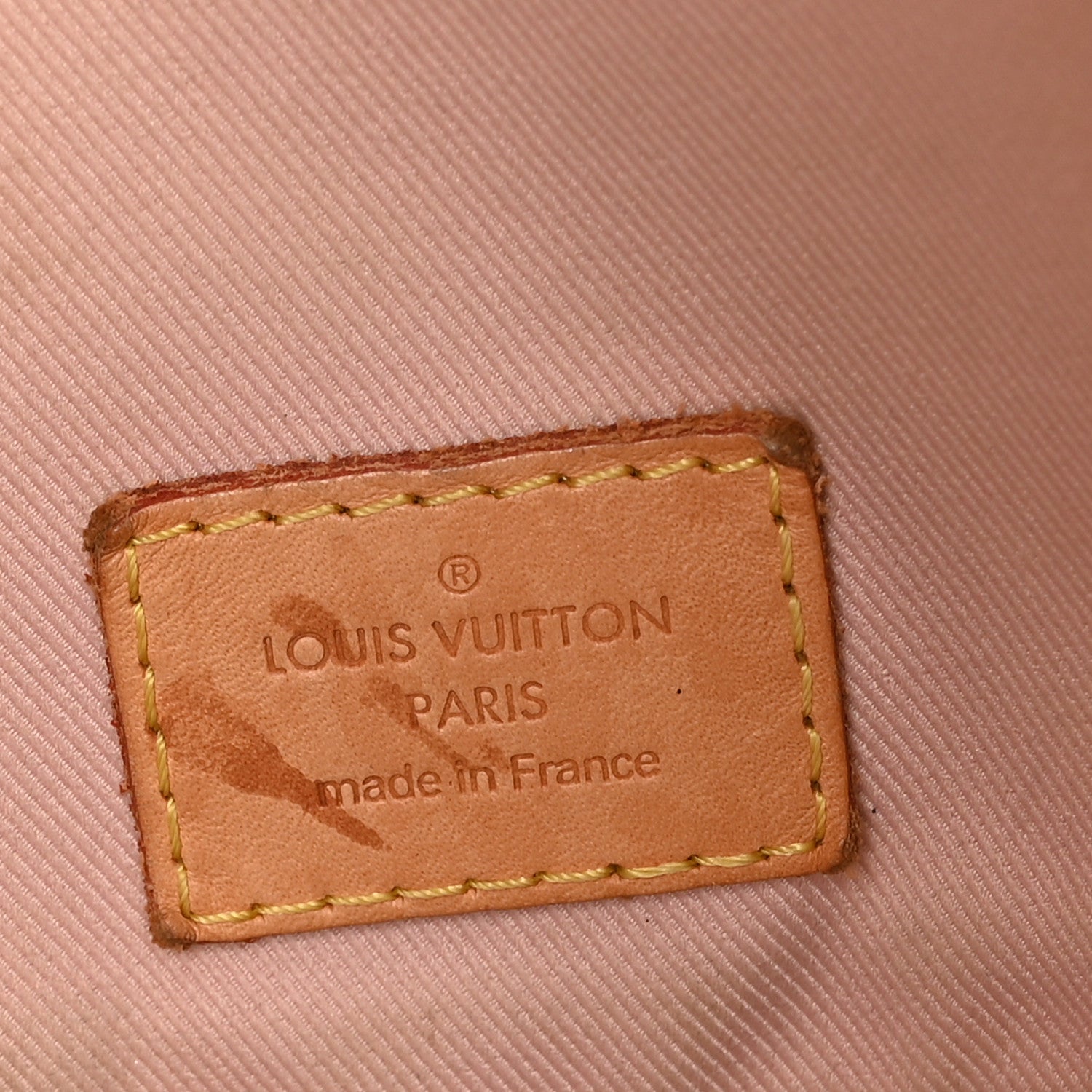 Louis Vuitton Damier Azur Graceful MM Rose Ballerine 5 of 10
