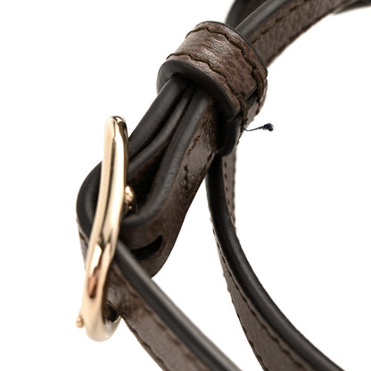 Gucci GG Supreme Monogram Web Small Ophidia Camera Bag Beige Dark Brown 12 of 13