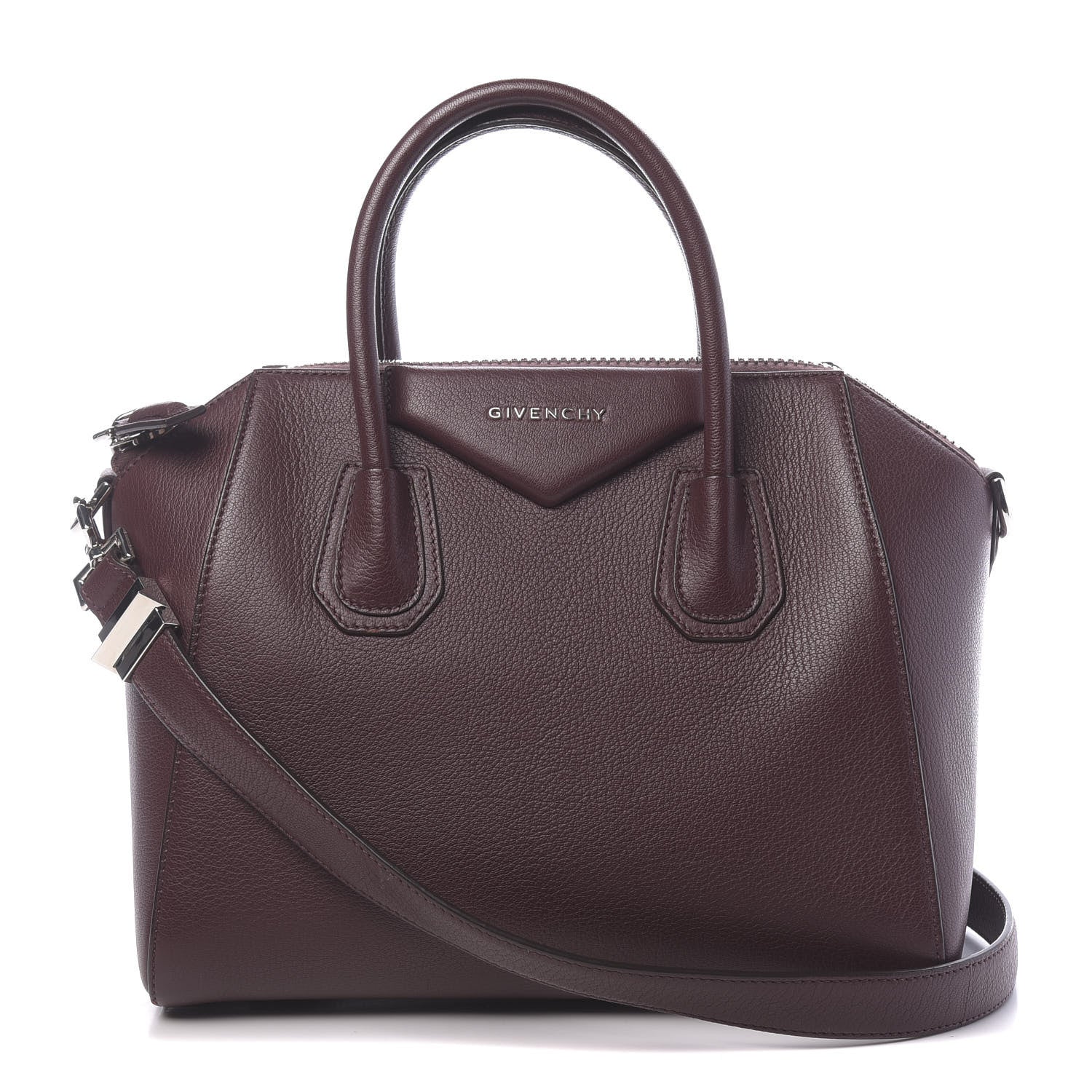 Givenchy Sugar Goatskin Small Antigona Oxblood 1 of 13