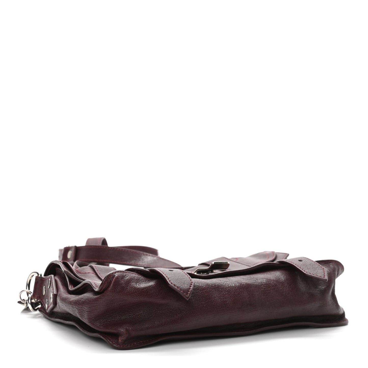 Lambskin Medium PS1 Satchel Burgundy