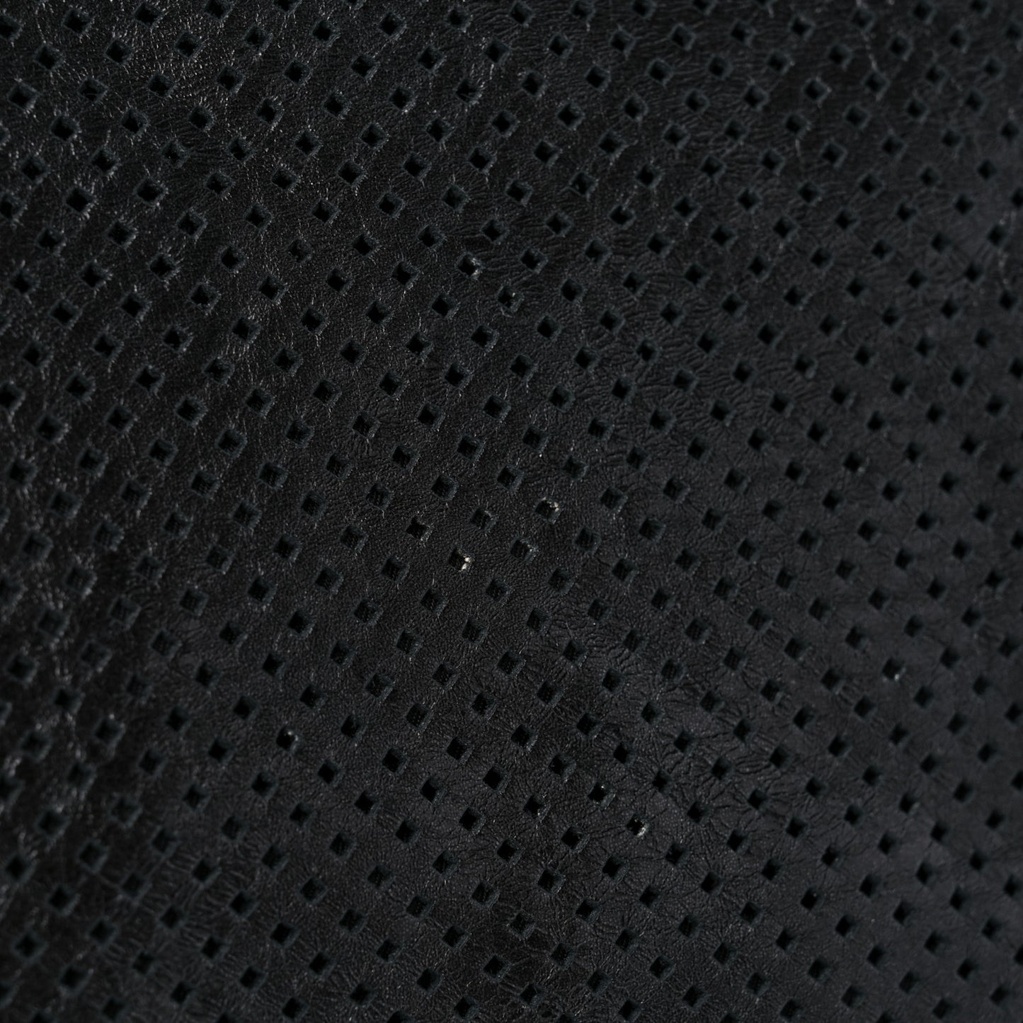 Glazed Calfskin Perforated Medium Rodeo Drive Tote Black