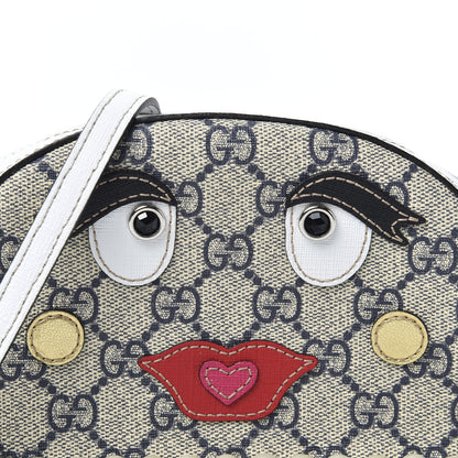 Gucci GG Supreme Monogram Childrens Octopus Messenger Bag White 9 of 9