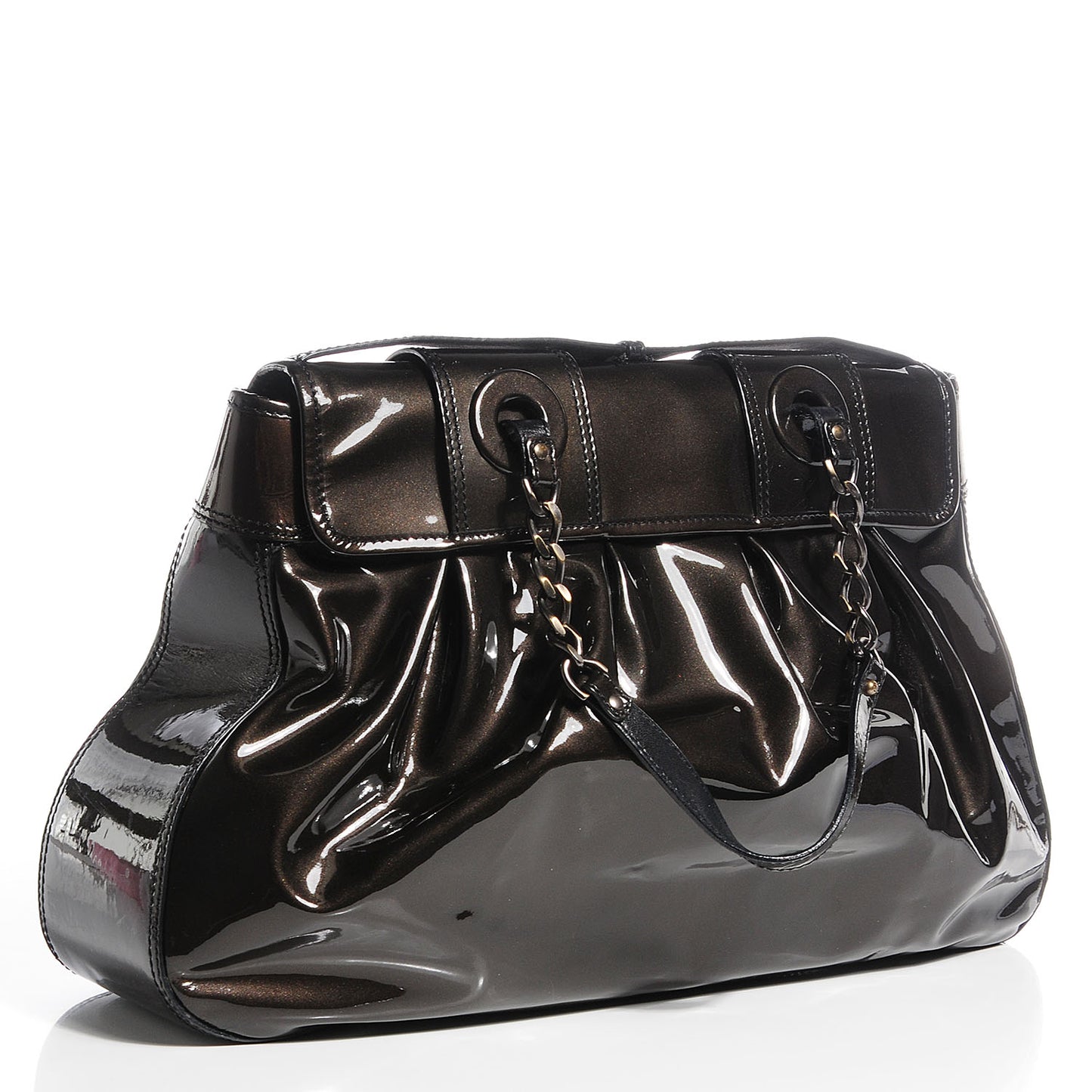 Patent B Bag Bronze
