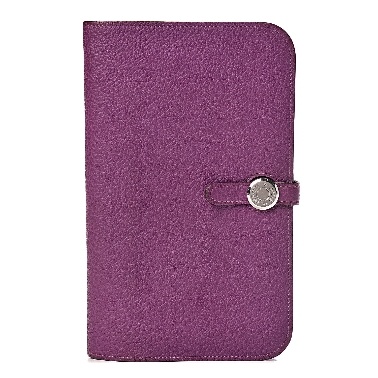 Hermes Togo Dogon Duo Wallet Ultraviolet 1 of 18