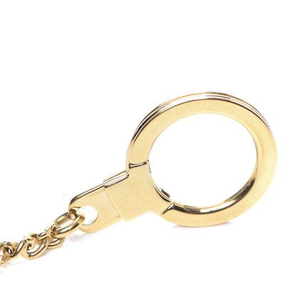 Louis Vuitton Metal Pochette Extender Key Ring Chain Gold 4 of 5