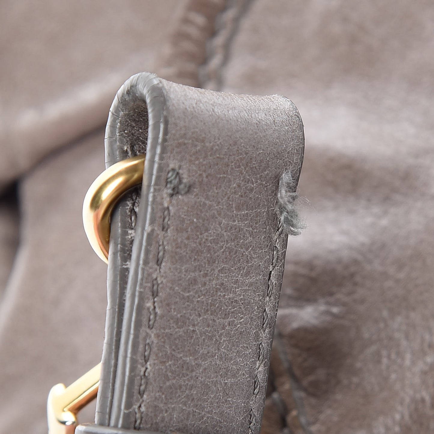 Nappa Matelasse Coffer Hobo Fumo