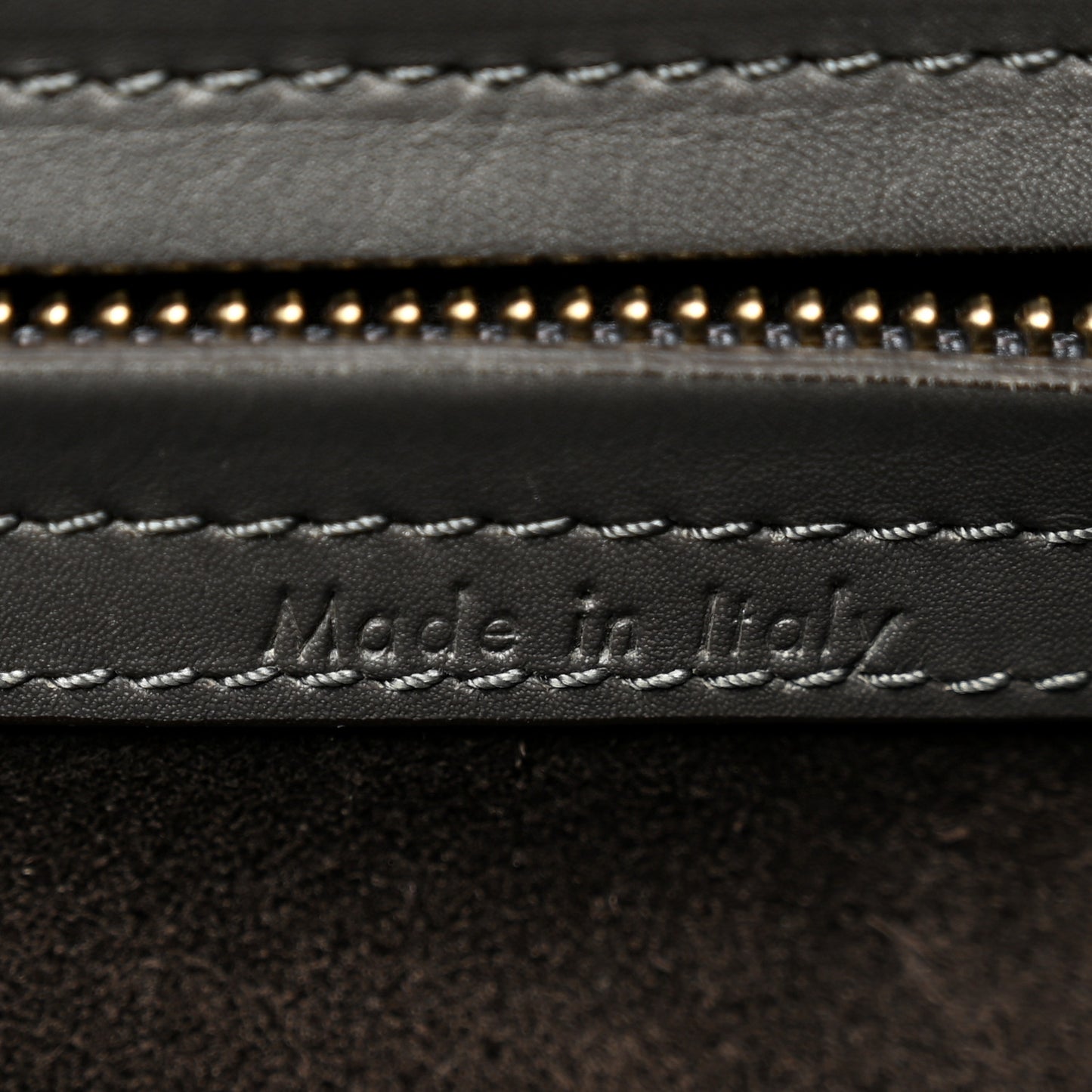Smooth Calfskin Medium Phantom Luggage Grey