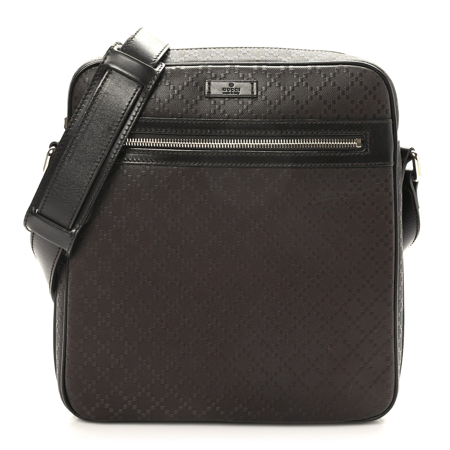 Bright Diamante Medium Messenger Bag Testa Di Moro