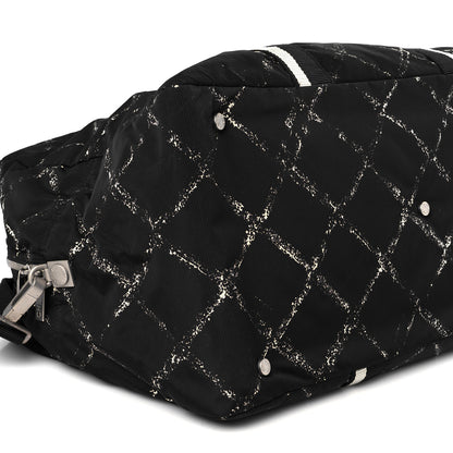 Chanel Nylon Large Travel Duffle Bag Black 11 of 14