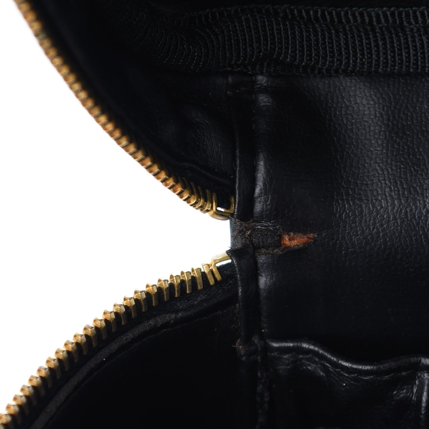 Chanel Lambskin Vanity Cosmetic Case Black 9 of 13