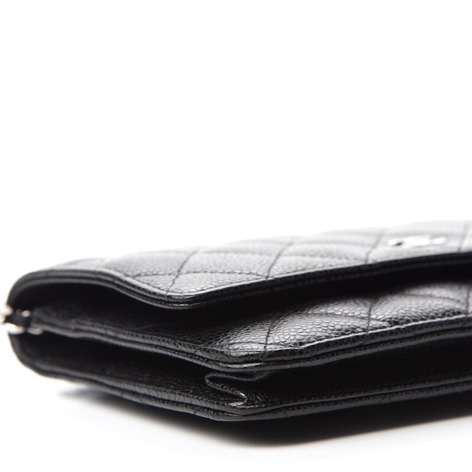 Chanel Caviar Quilted Wallet On Chain WOC Black 6 of 11