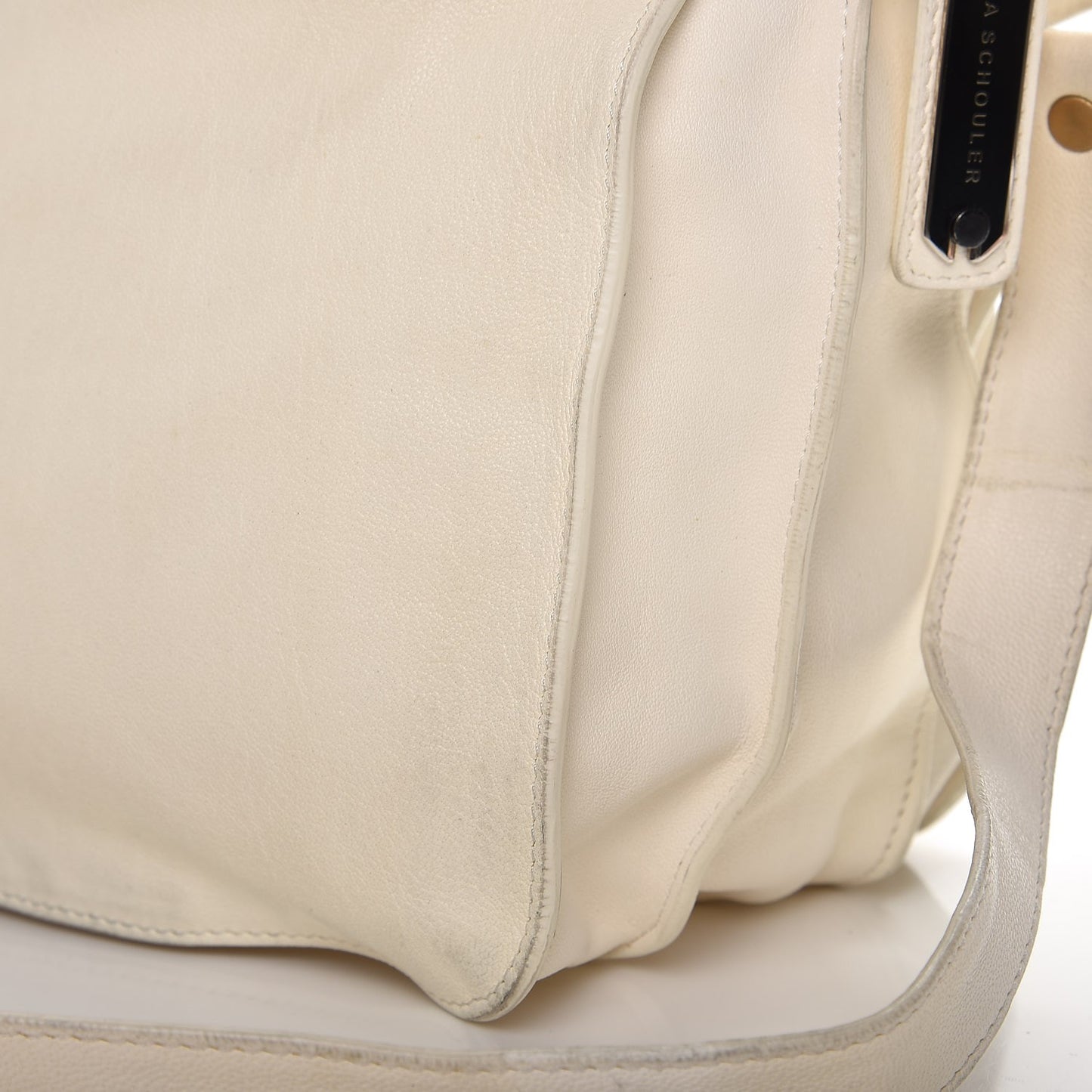 Lambskin Large PS1 Satchel Ivory