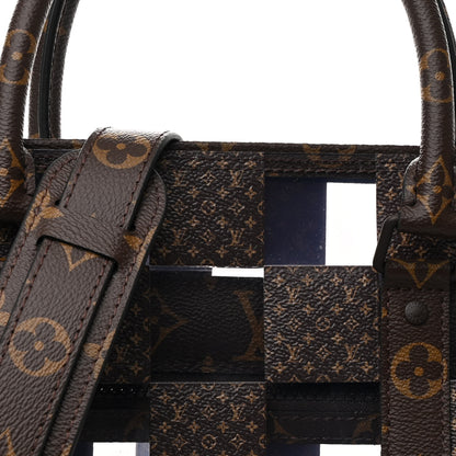 Louis Vuitton PVC Monogram Chess Sac Plat 7 of 11