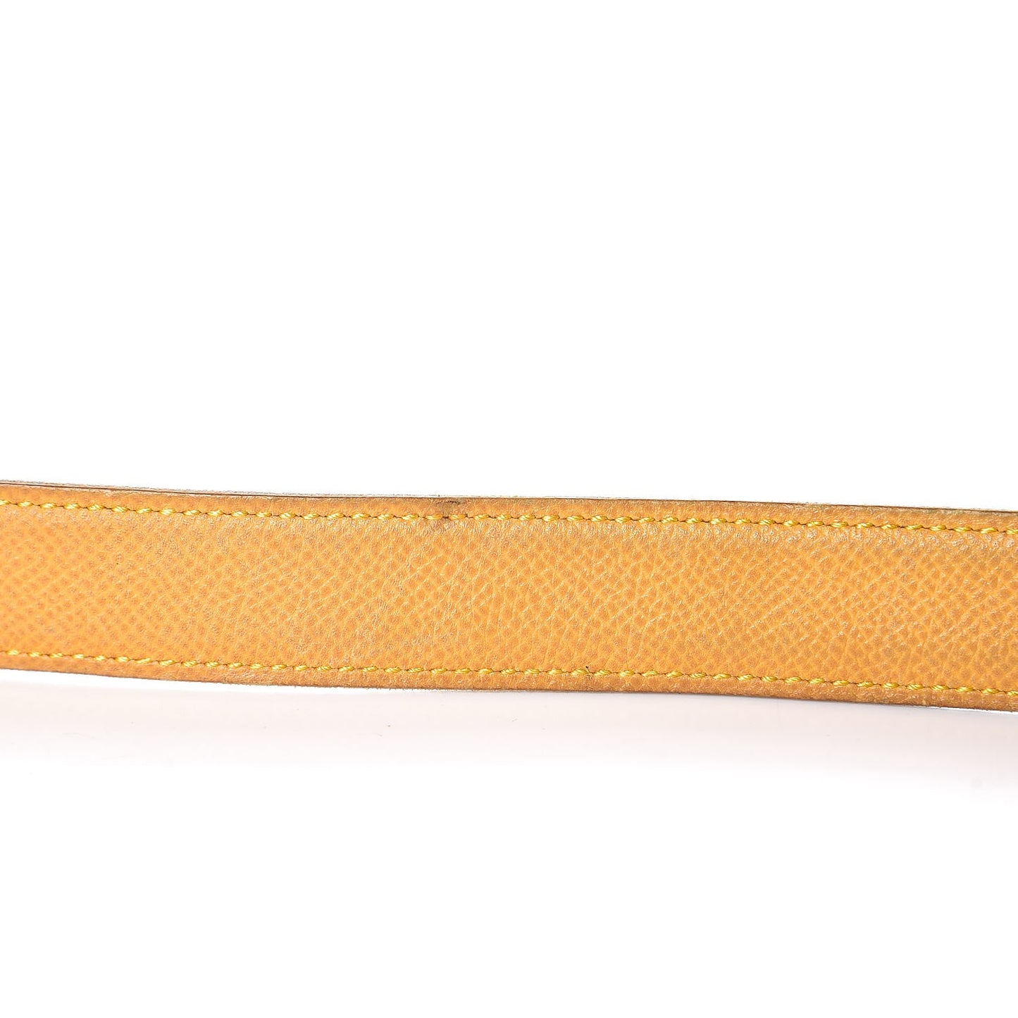 Courchevel 24mm Constance H Belt 75 Gold Jaune