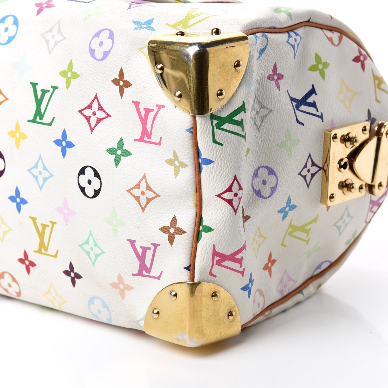 Louis Vuitton Monogram Multicolor Speedy 30 White 7 of 11