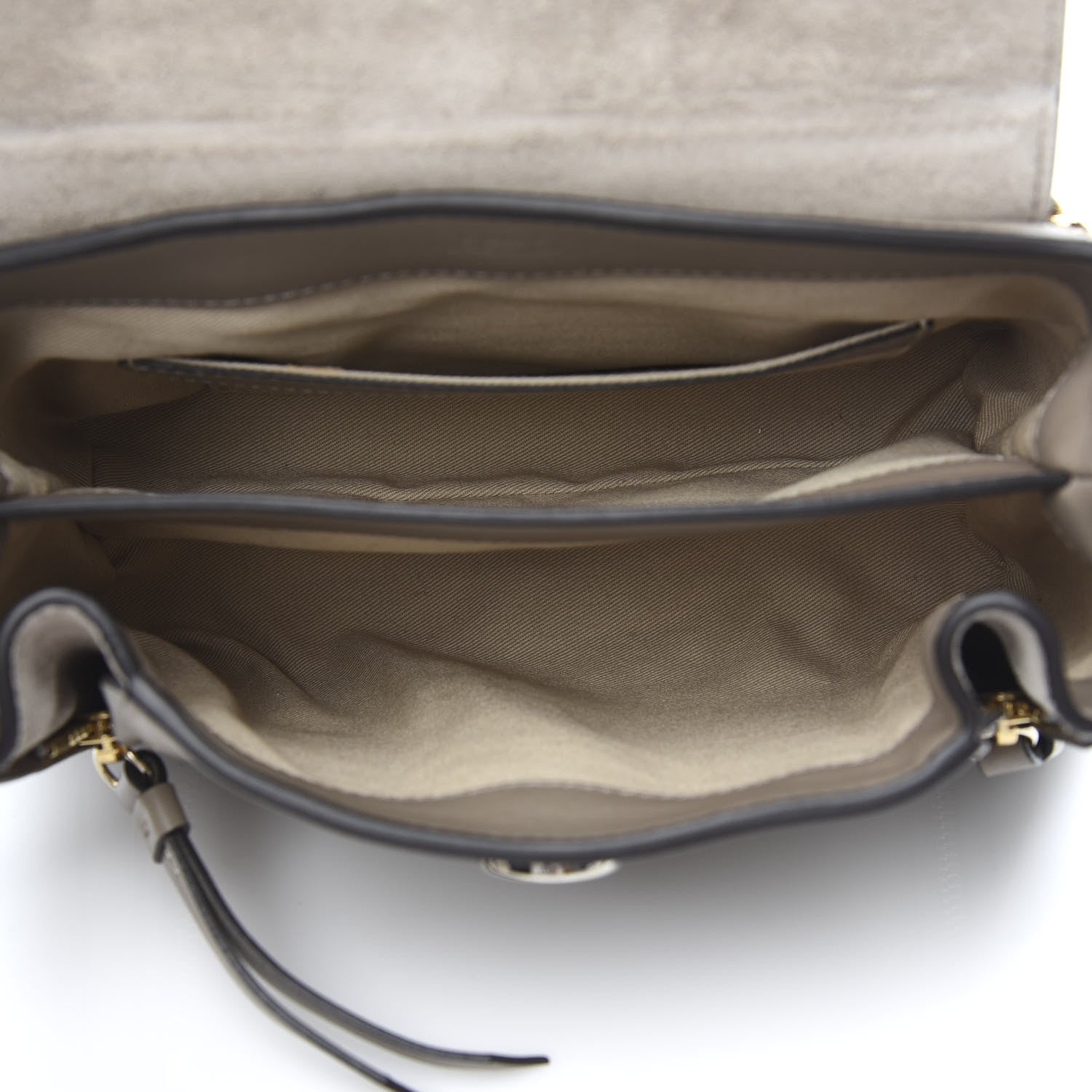 Chloe Calfskin Mini Faye Day Shoulder Bag Motty Grey 5 of 9