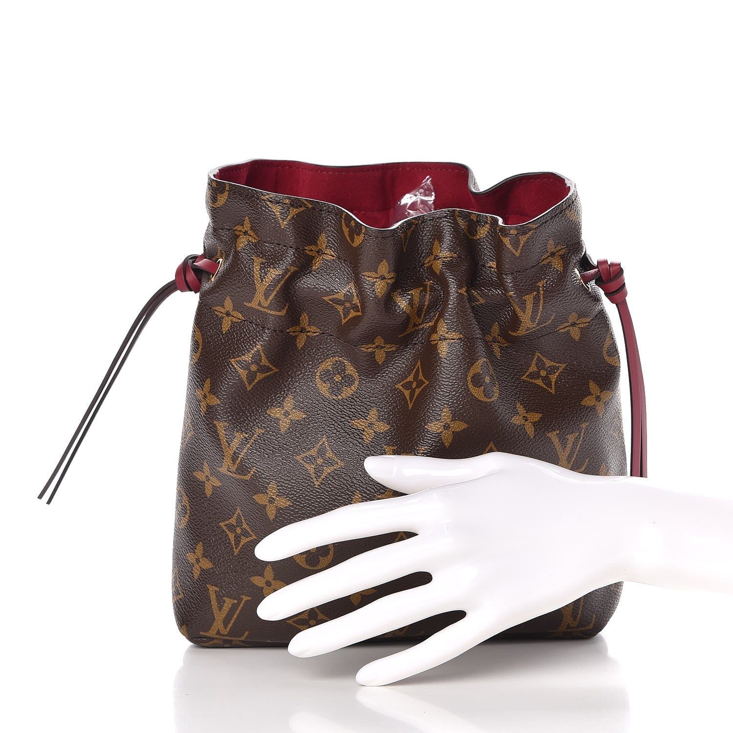 Louis Vuitton Monogram Pouch Noe Fuchsia 2 of 8