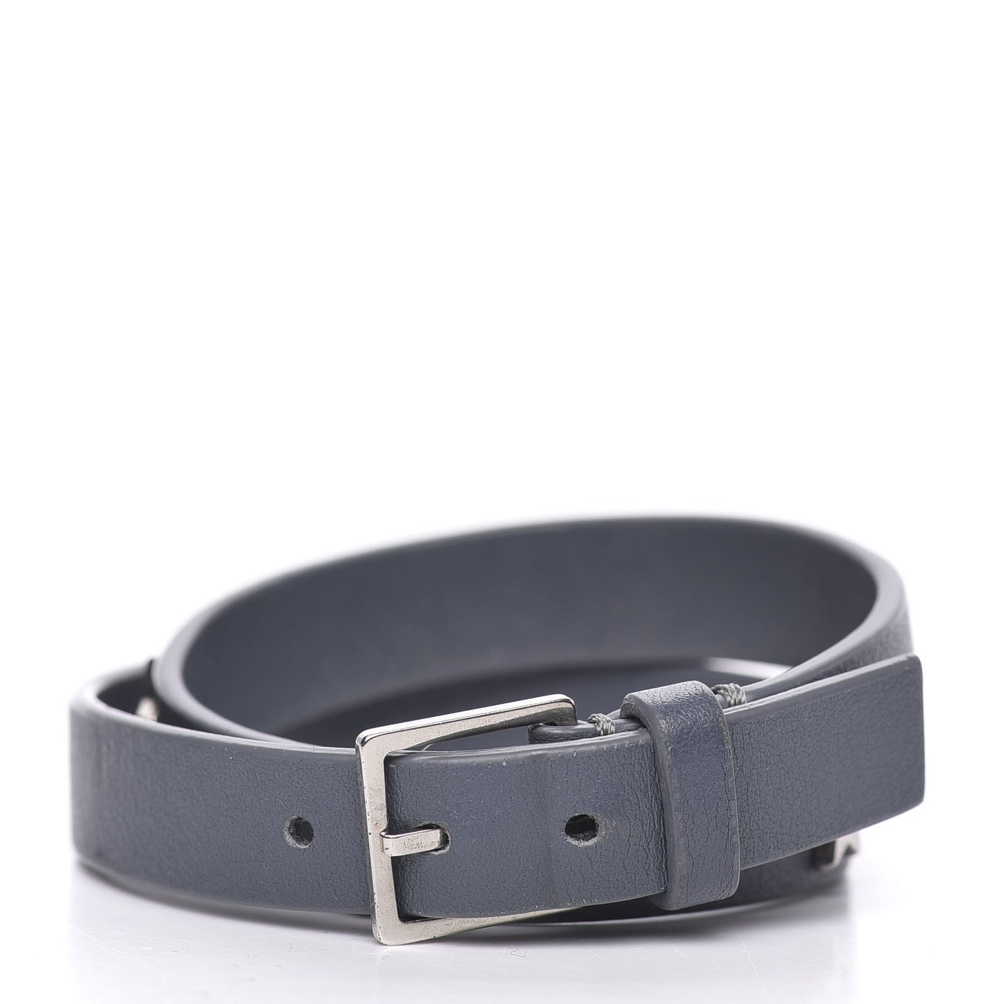 Calfskin Star J'Adior Double Bracelet Blue