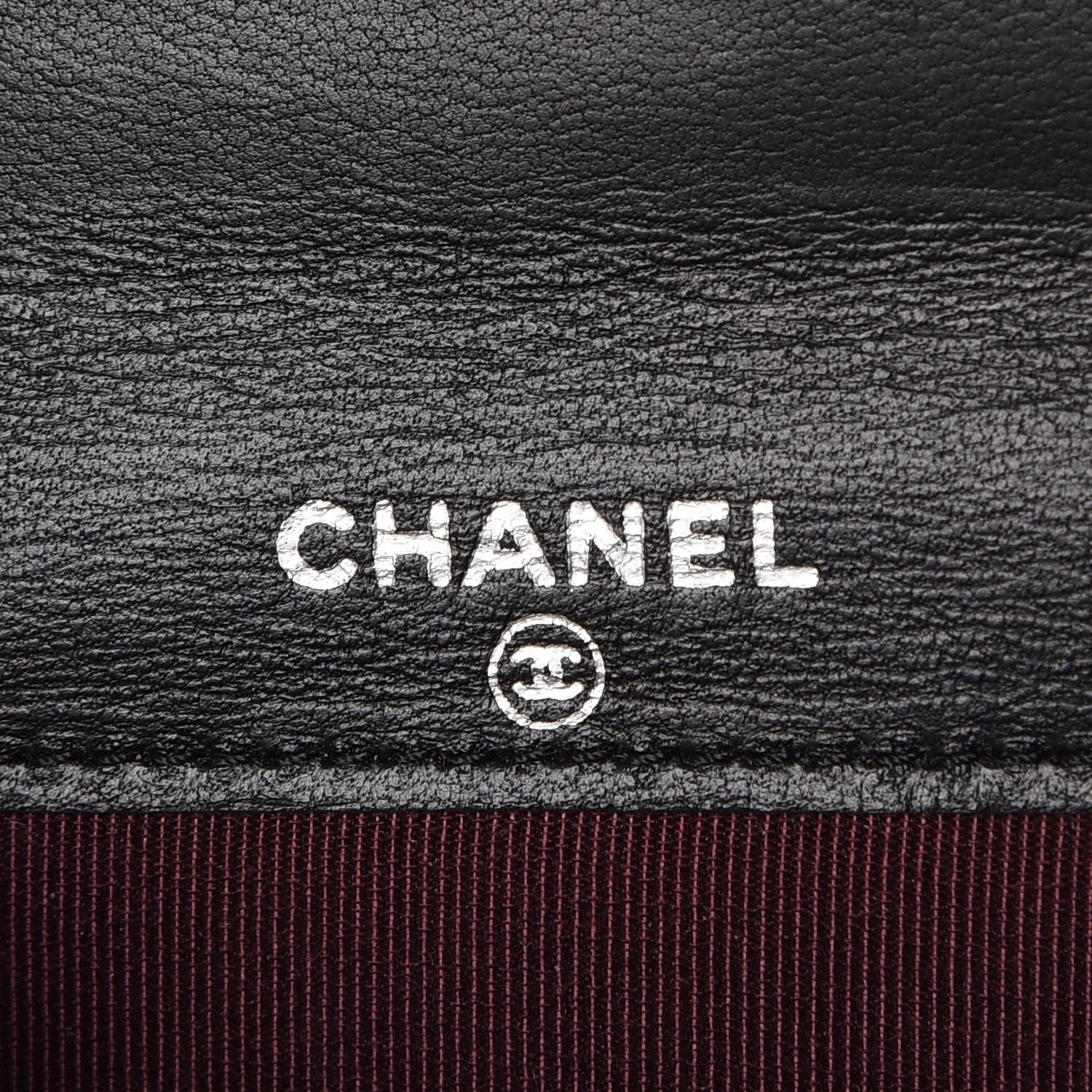 Chanel Lambskin Quilted Flap Card Holder Wallet Black 6 of 8