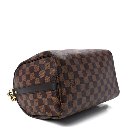 Louis Vuitton Damier Ebene Speedy Bandouliere 25 4 of 13