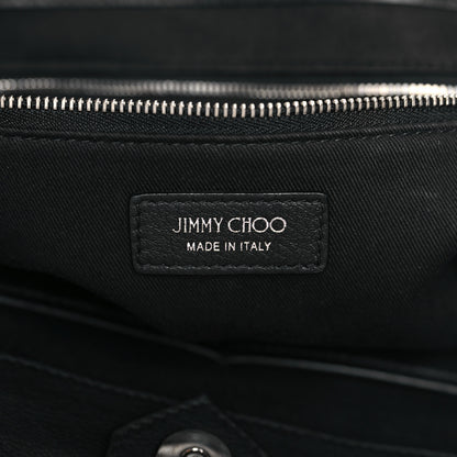 Jimmy Choo Calfskin Crystal Cheri Tote Black 6 of 11